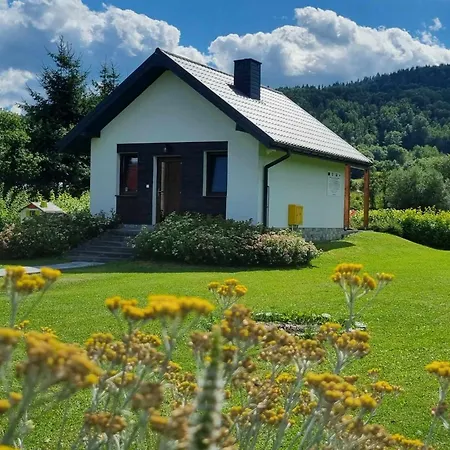 Domek Gorczanska Koliba W Beskidzie Wyspowym Kamienica  Exterior photo