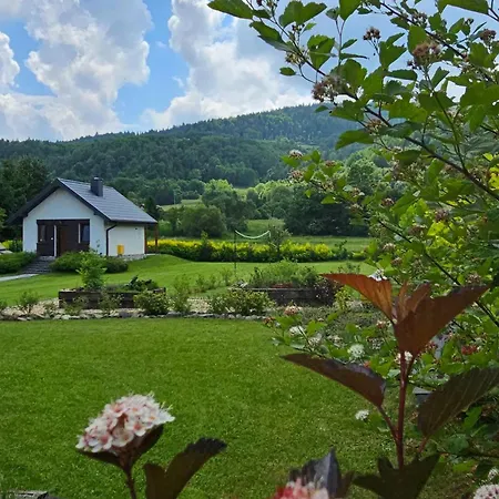 Domek Gorczanska Koliba W Beskidzie Wyspowym Kamienica  Exterior photo